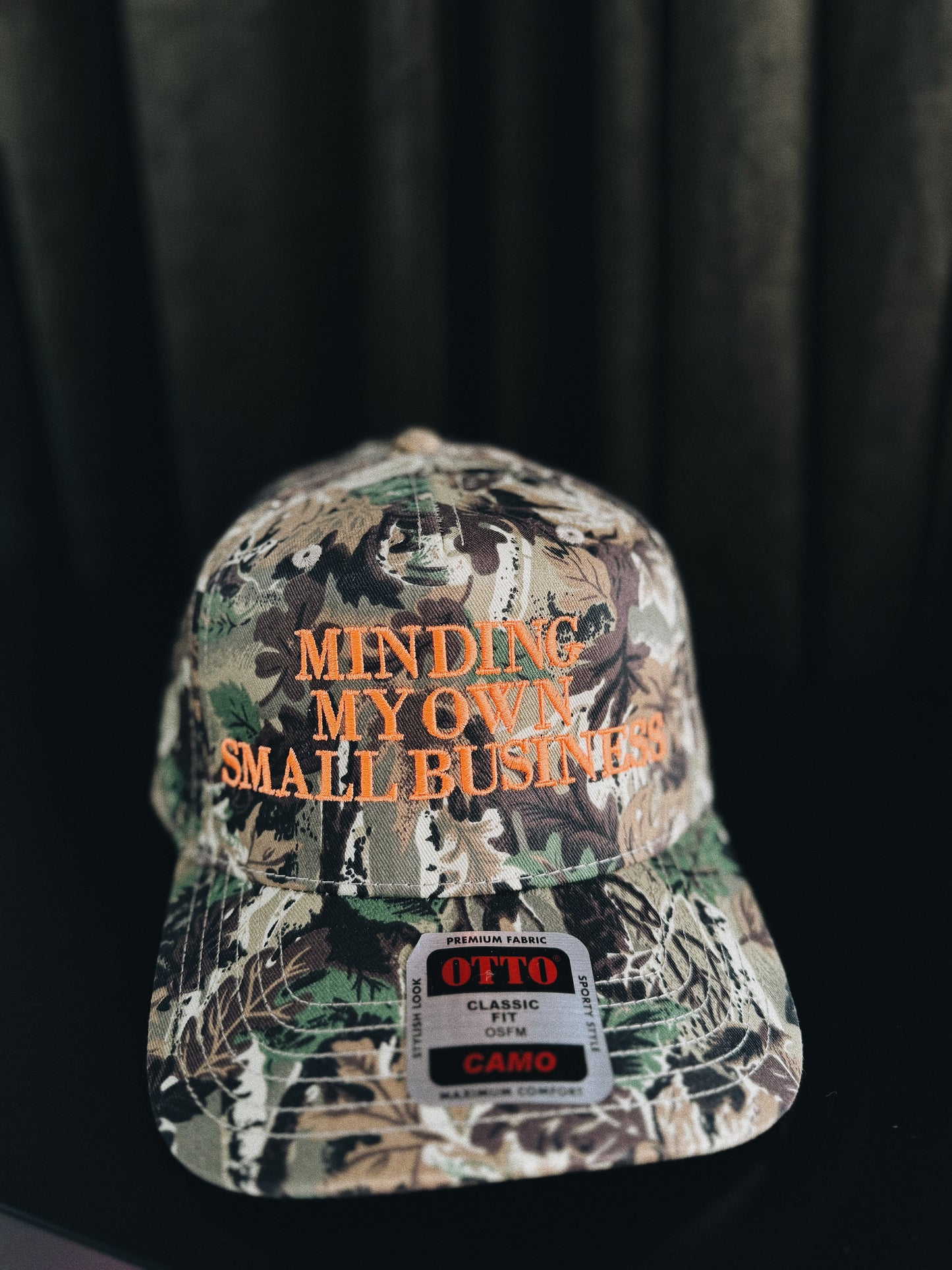 Small Biz Camo Hat