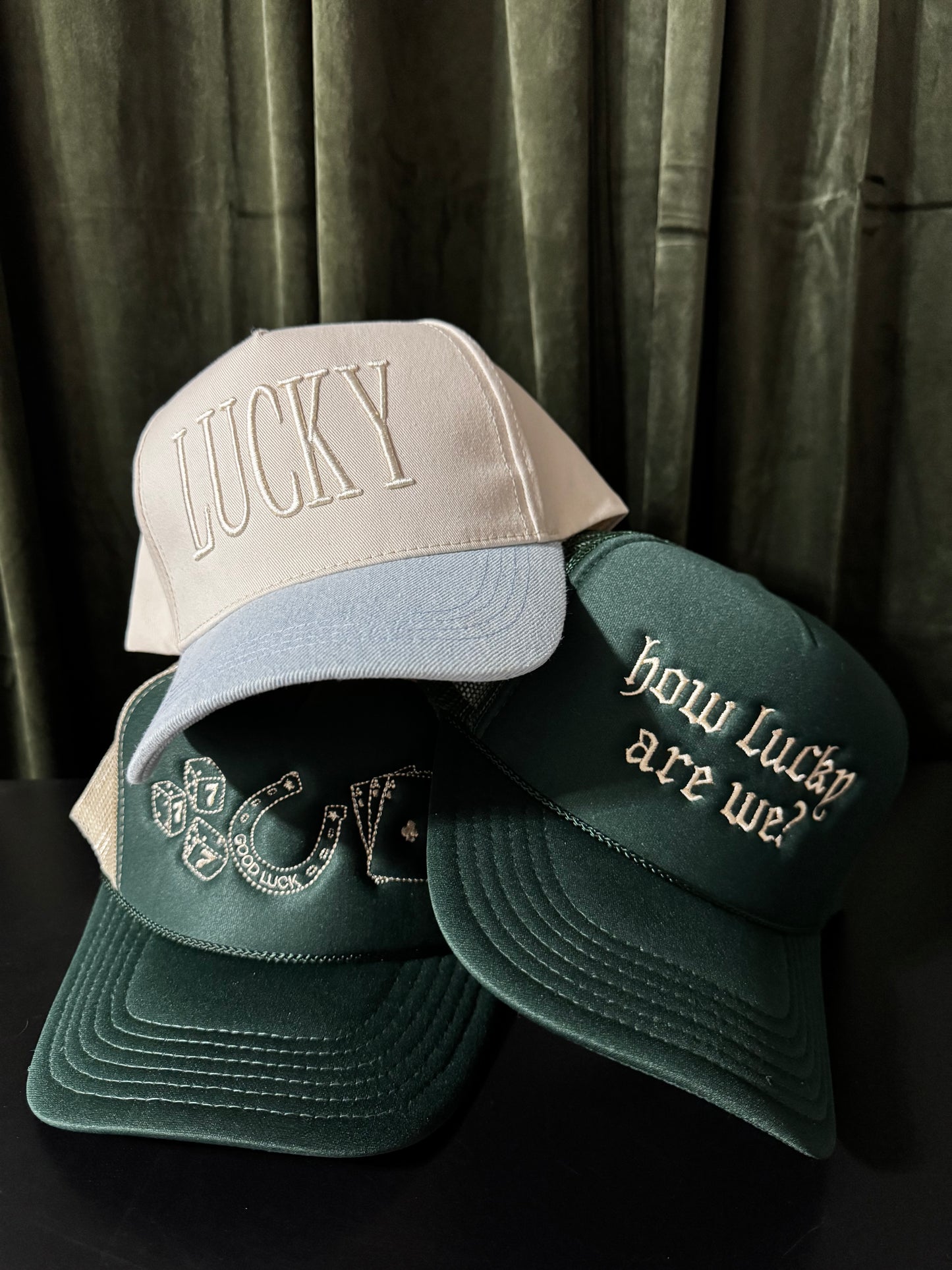 LUCKY TRUCKER HAT