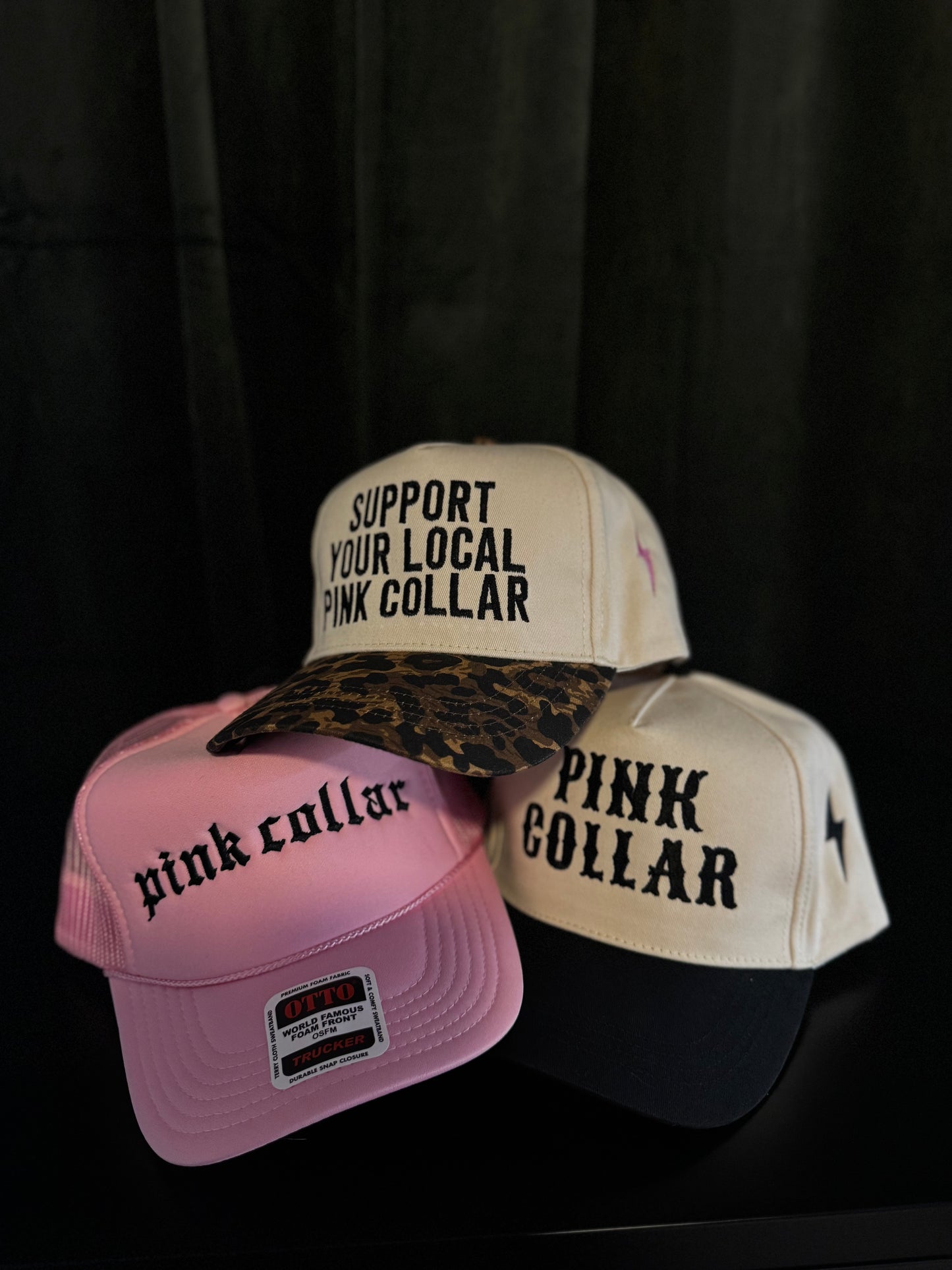 PINK GAL TRUCKER HAT