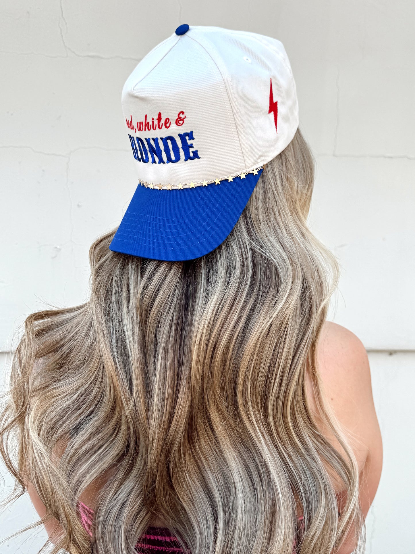 red, white & BLONDE