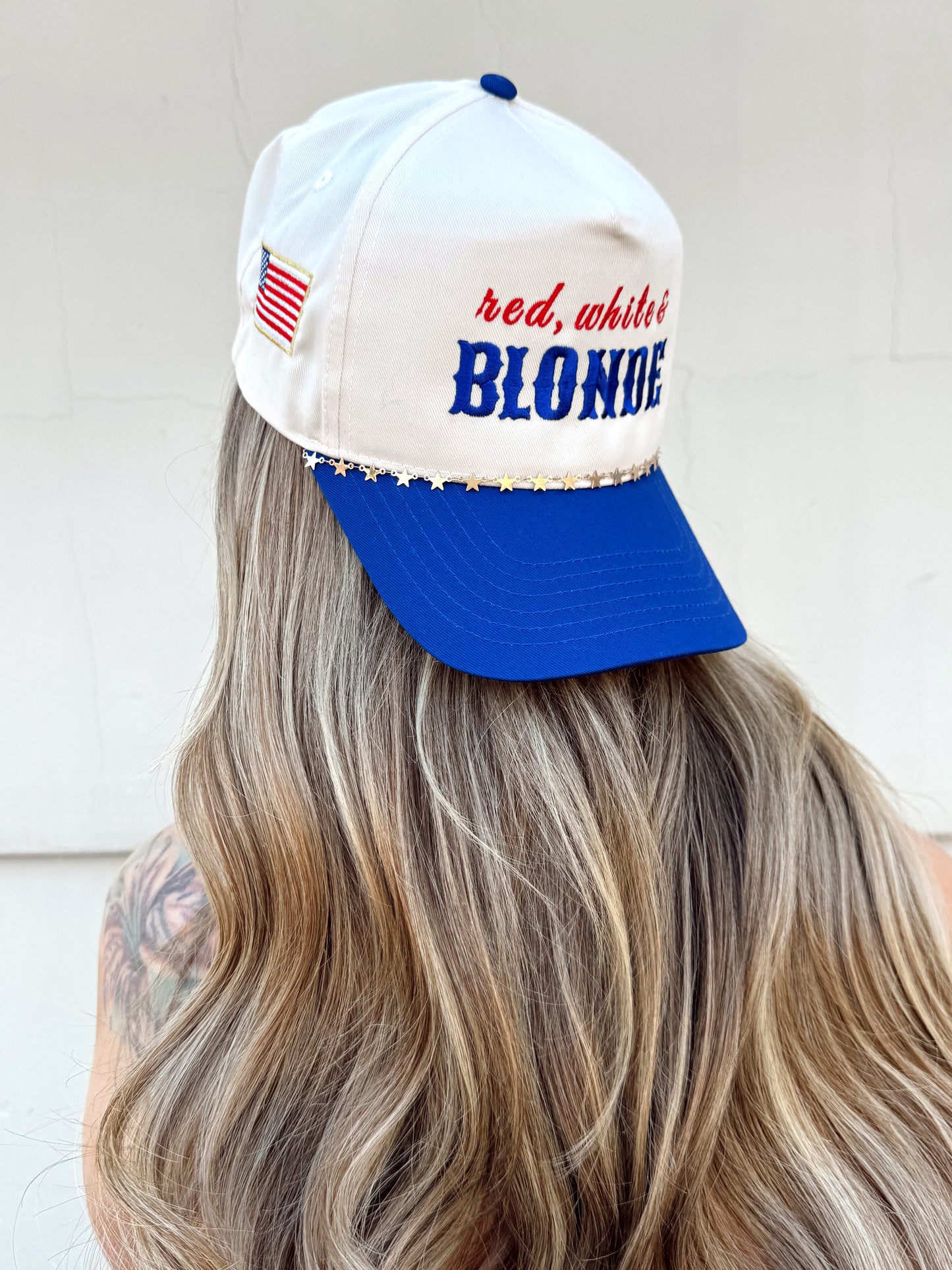 red, white & BLONDE