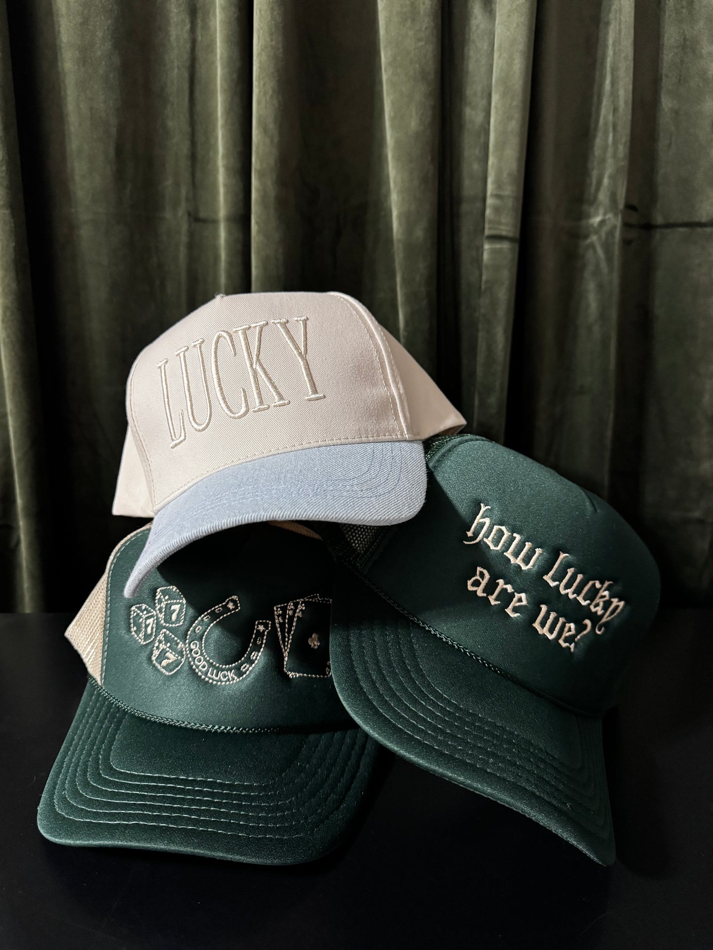 LUCKY TRUCKER HAT